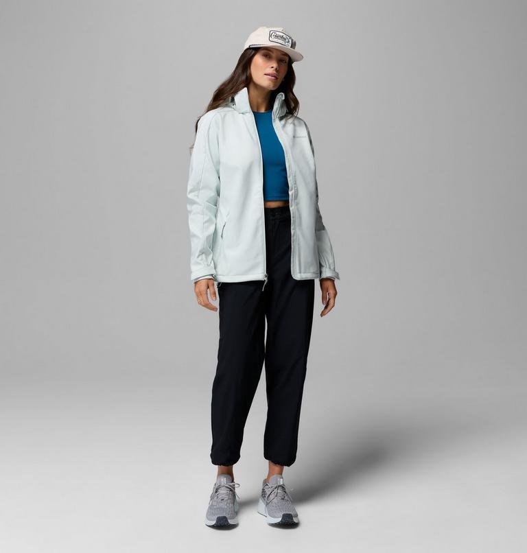 Women's Cascade Ridge III Softshell Jacket, Color: Tea Light, image 2