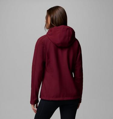 Women's Cascade Ridge III Softshell Jacket, Color: Rich Wine, image 3