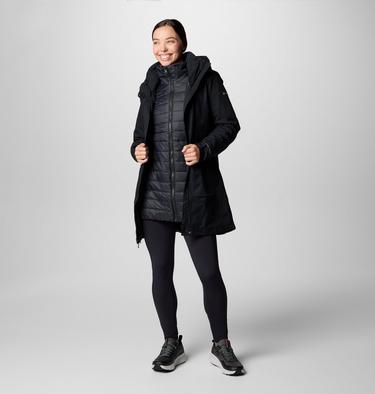 Pulaski II 3-in-1 wasserdichte Jacke für Frauen, Color: Black, image 7