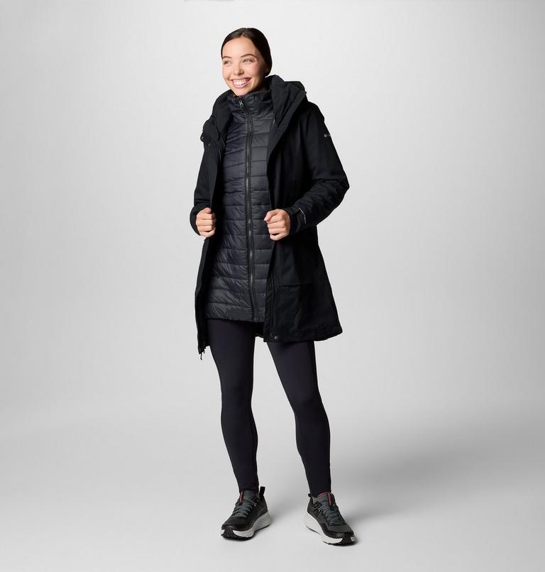 Giacca impermeabile 3 in 1 Pulaski II da donna, Color: Black, image 3