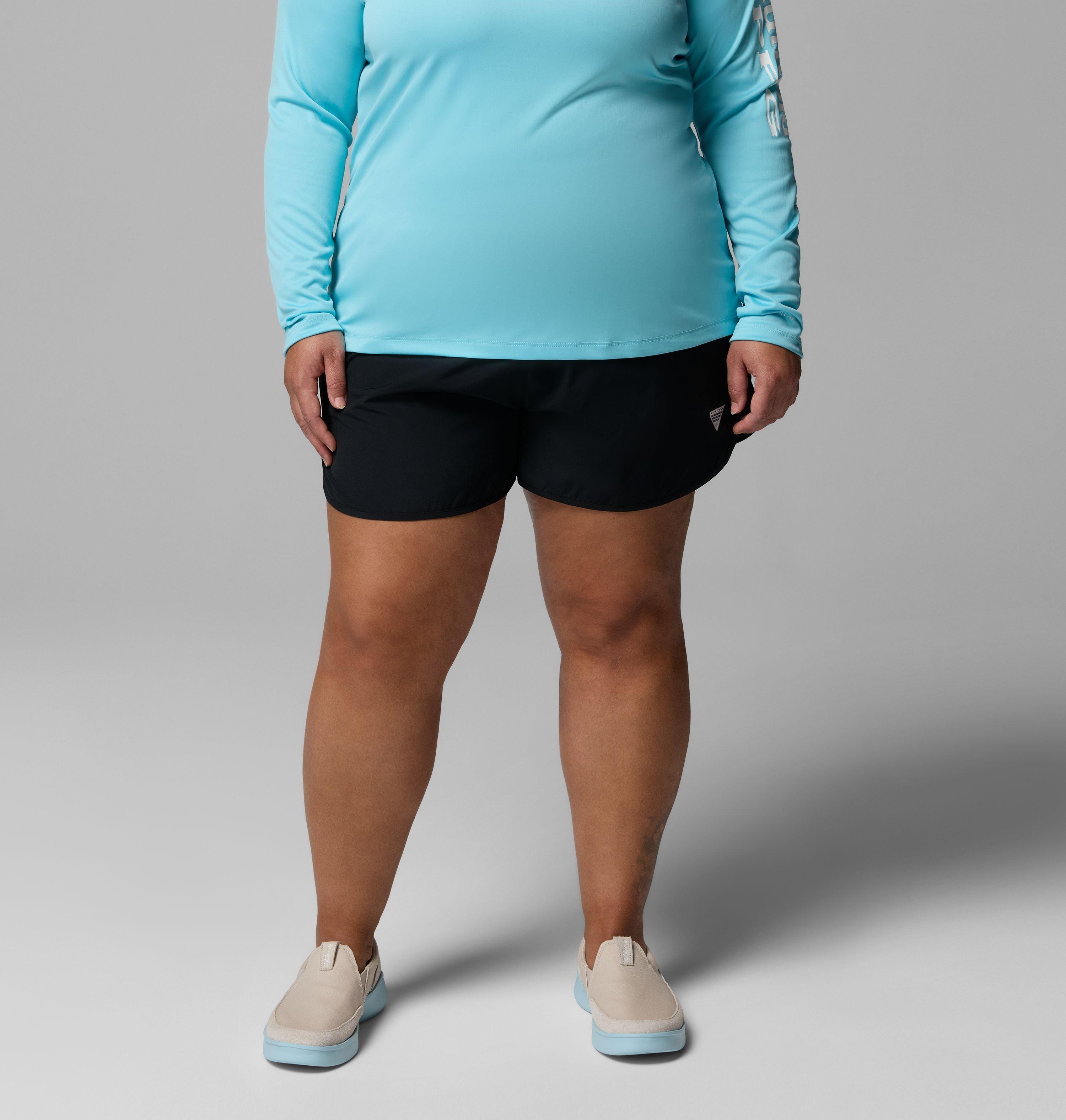 Columbia Women's PFG Windy Bay Shorts - Plus Size-