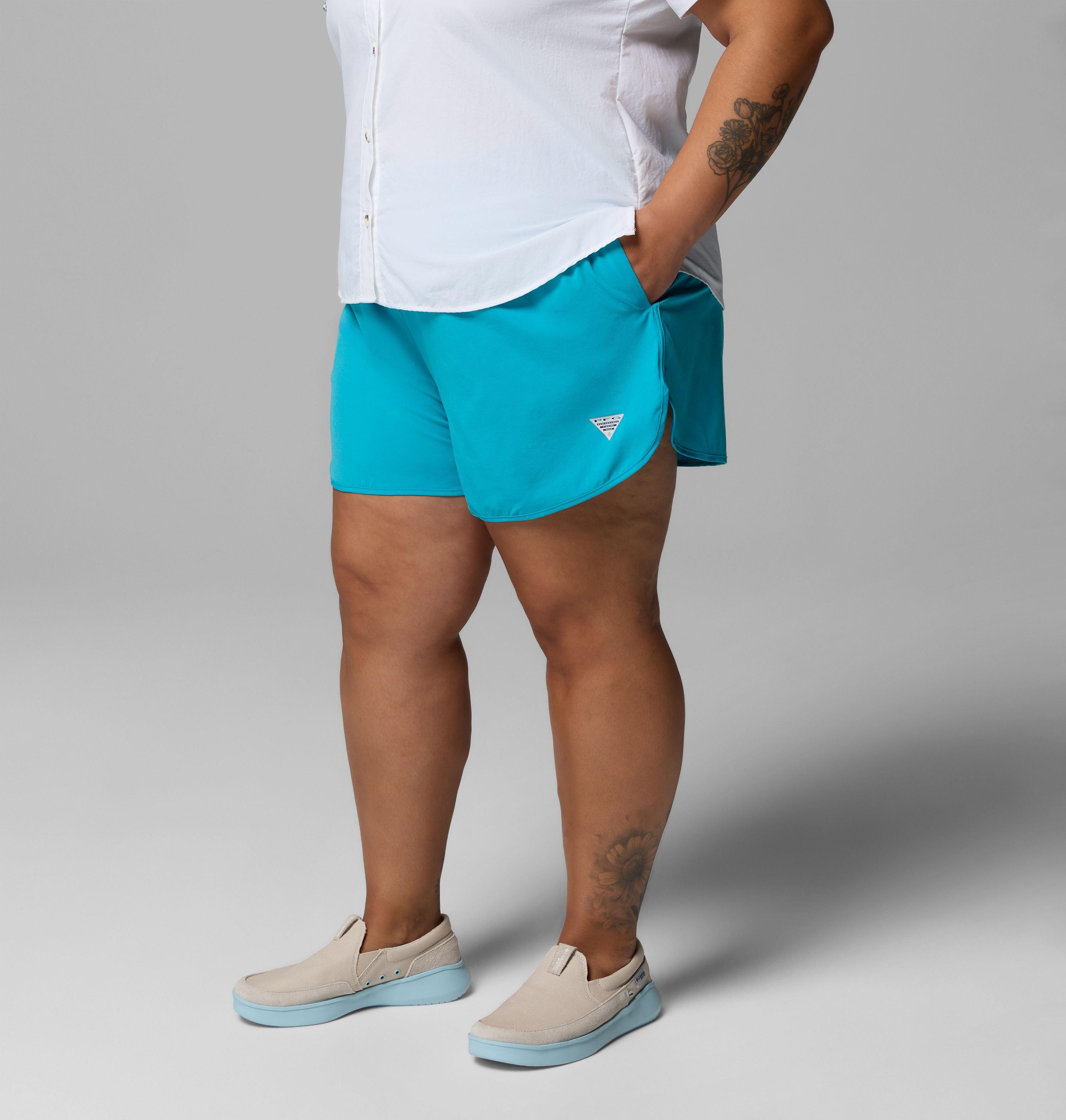Women's PFG Windy Bay Shorts - Plus Size | 443 | 1X | 3 4