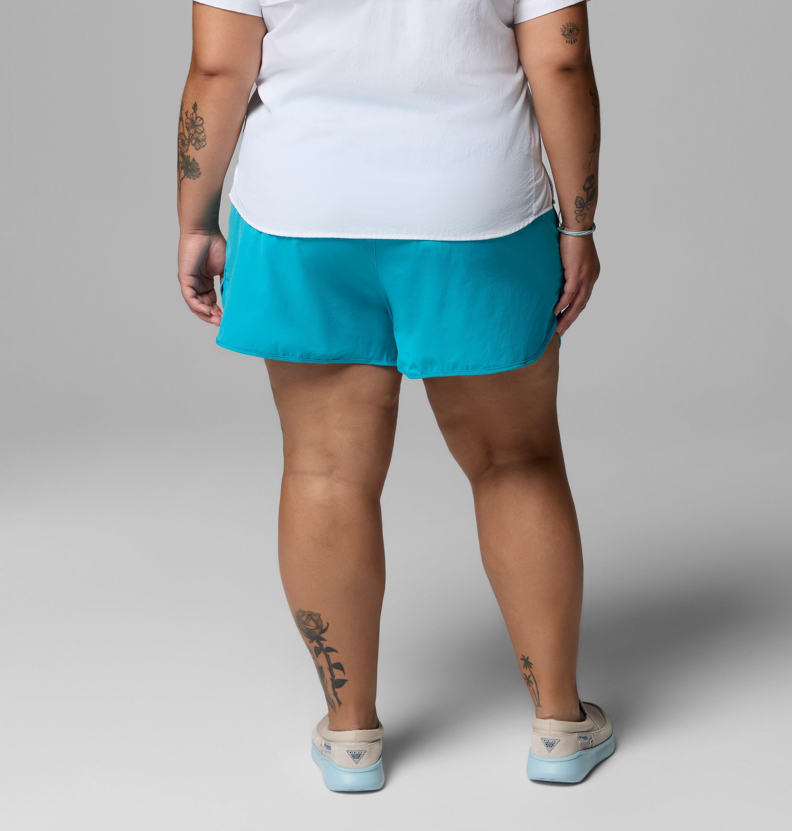 Women's PFG Windy Bay Shorts - Plus Size | 443 | 1X | 3 3