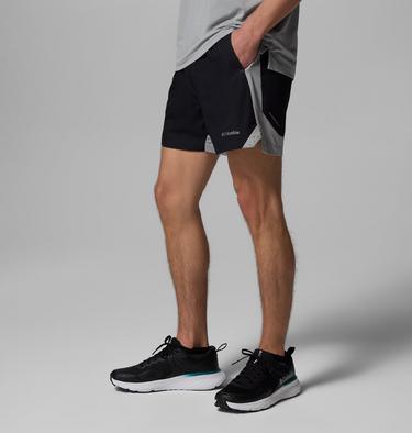 Men's Three Pitch Shorts, Color: Black, Columbia Grey, image 12