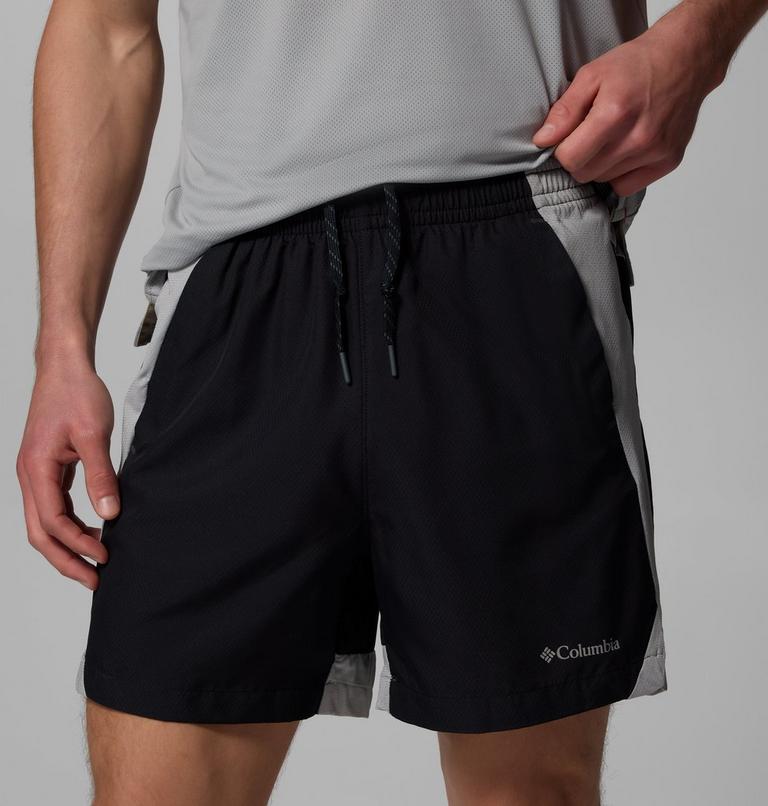 Men's Three Pitch Shorts, Color: Black, Columbia Grey, image 5