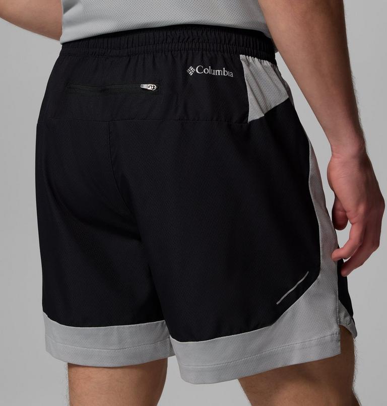 Men's Three Pitch Shorts, Color: Black, Columbia Grey, image 6