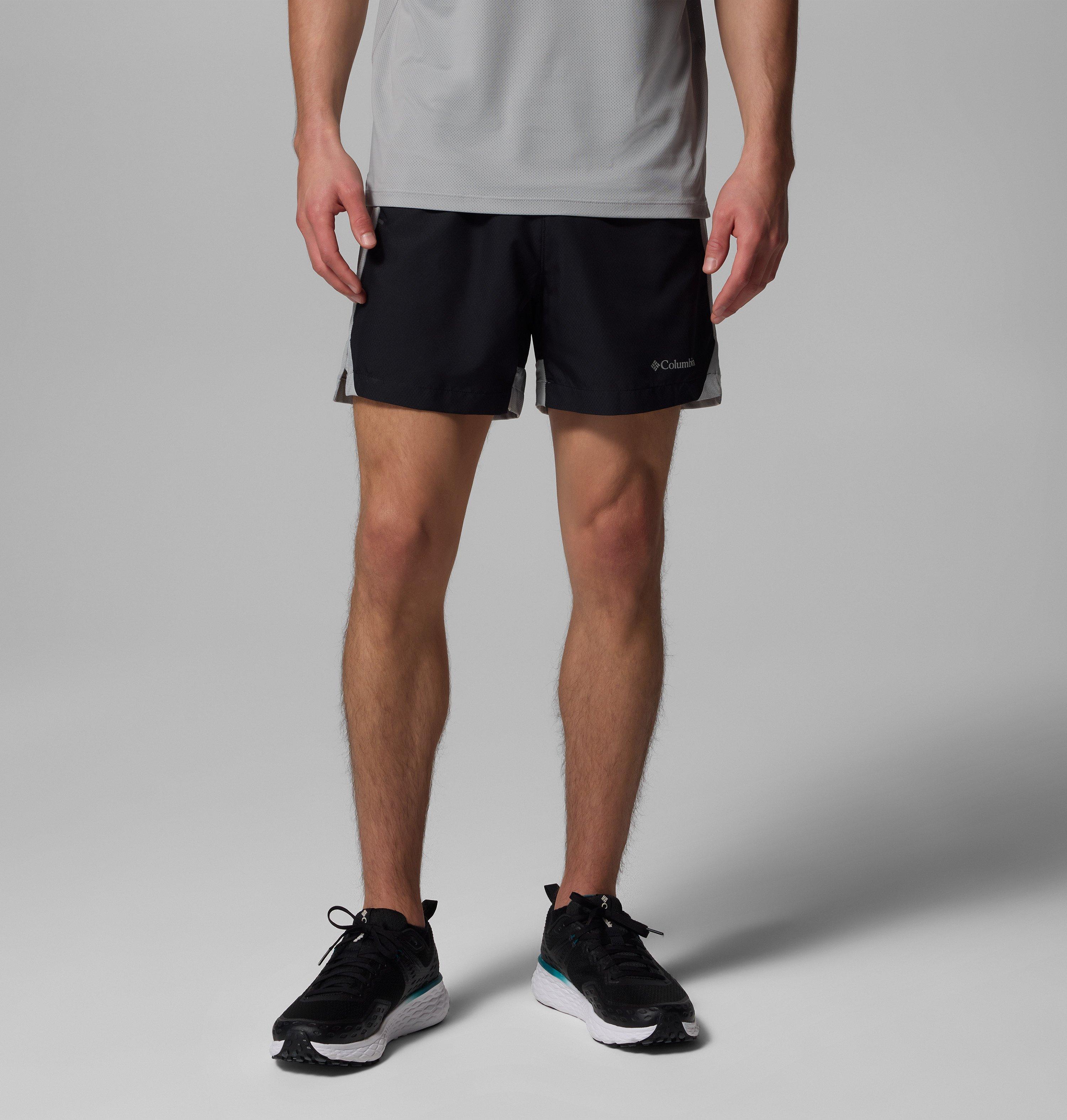 Columbia Sportswear Men's Black Columbia - Three Pitch™ Shorts - Columbia Grey Small