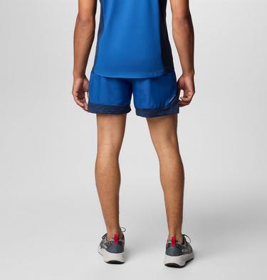 Short Three Pitch Homme, Color: Mtn Blue, Coll Navy, image 15