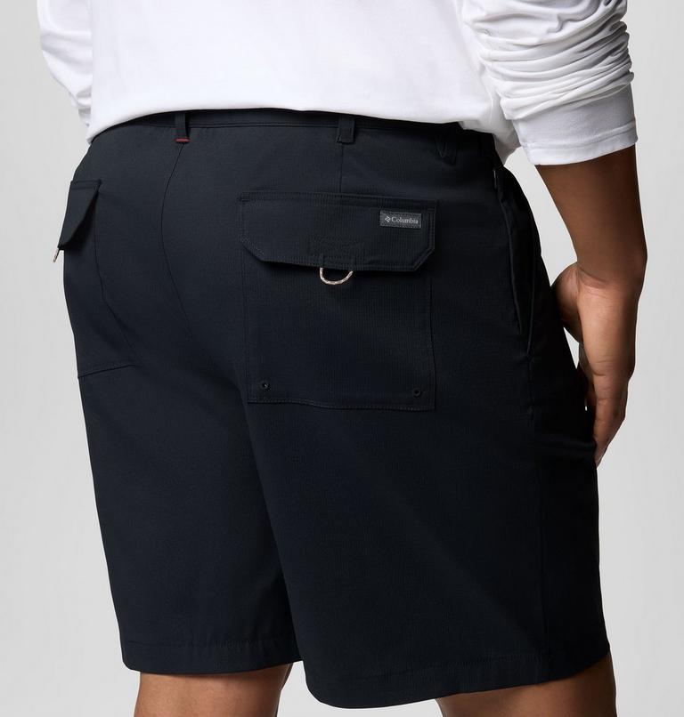 Men's Tech Trail Utility Shorts - Extended Size, Color: Black, image 6