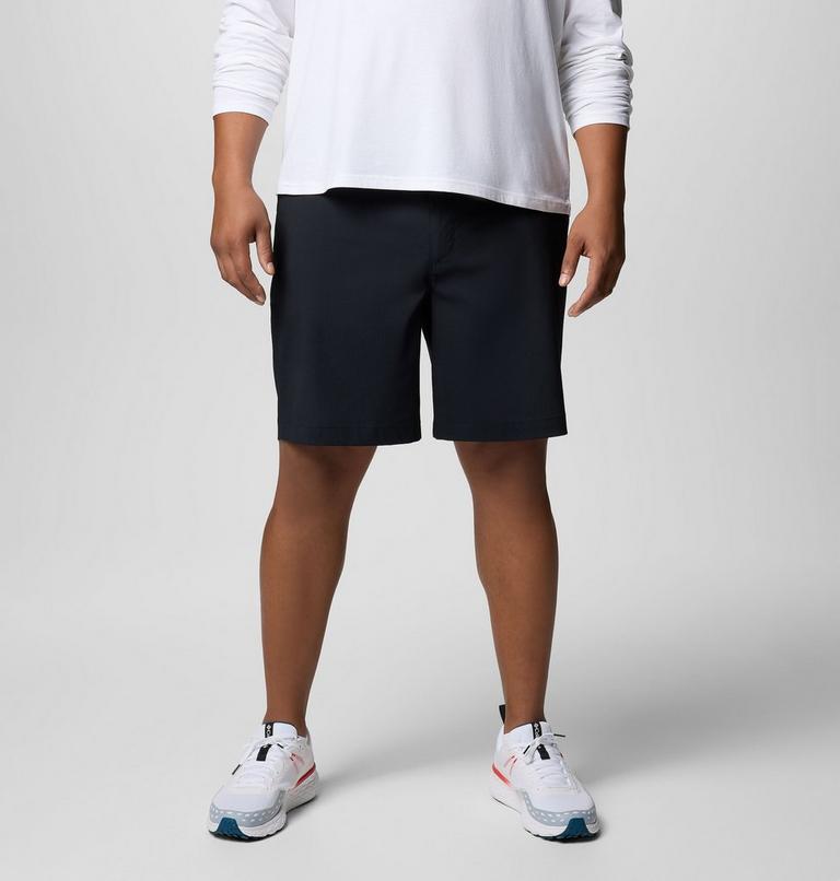 Men's Tech Trail Utility Shorts - Extended Size, Color: Black, image 1