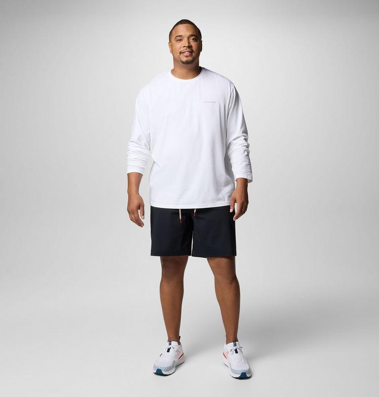 Men's Tech Trail Utility Shorts - Extended Size, Color: Black, image 2