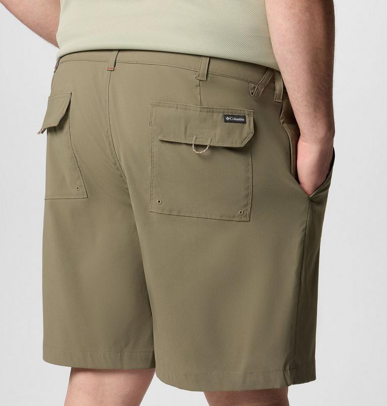 Short Fonctionnel Tech Trail Homme - Grande Taille, Color: Stone Green, image 5