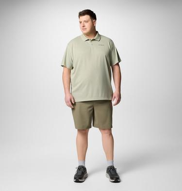 Men's Tech Trail Utility Shorts - Big, Color: Stone Green, image 2