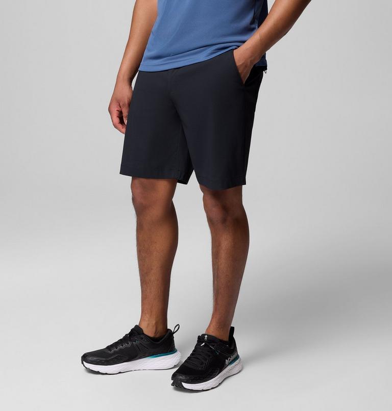 Men's Tech Trail Utility Hiking Shorts, Color: Black, image 4