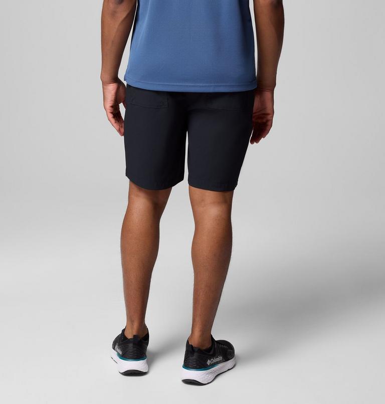 Men's Tech Trail Utility Hiking Shorts, Color: Black, image 3