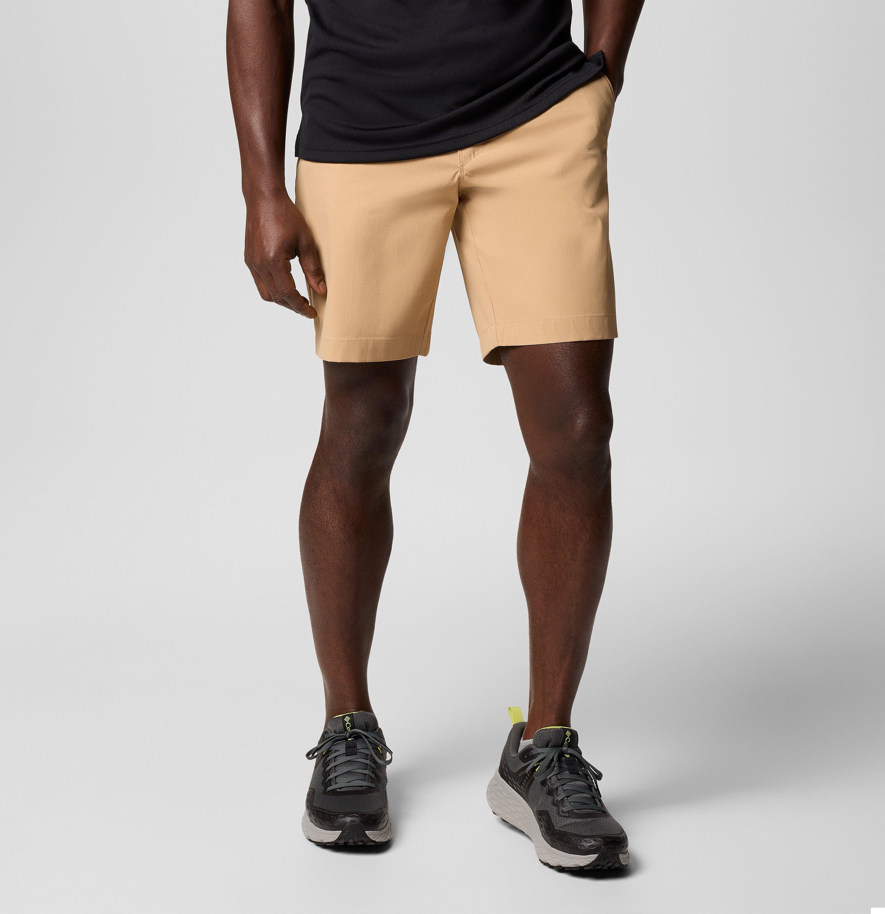 Columbia Sportswear Men's Brown Columbia - Tech Trail™ Utility Hiking Shorts - Canoe Size 28