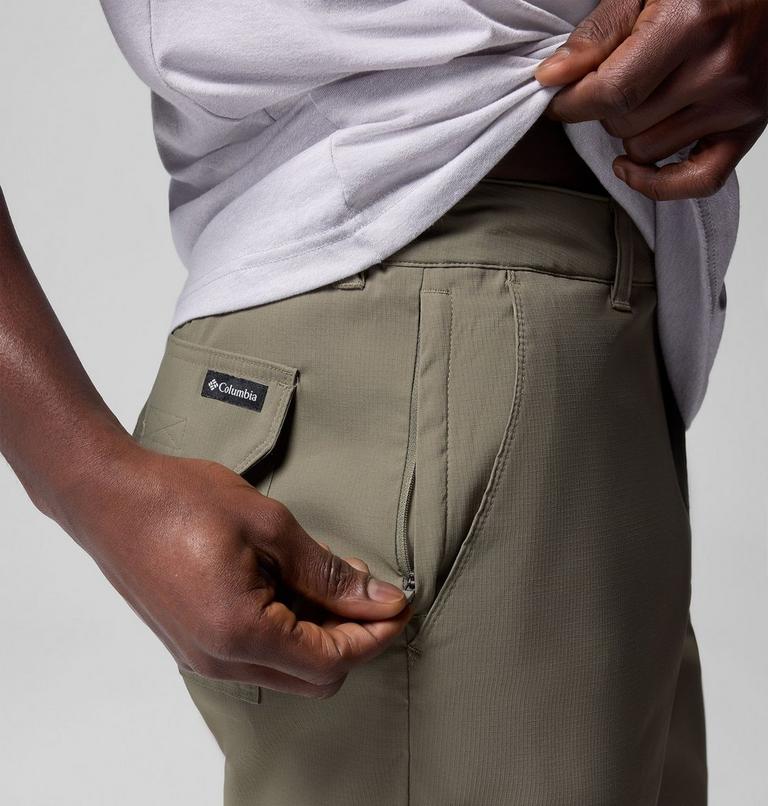 Tech Trail Utility Short, Color: Stone Green, image 7
