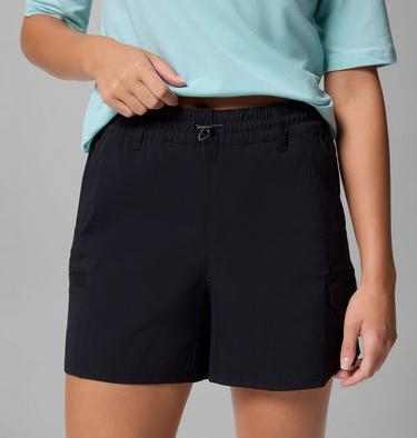 Women's Weekend Rays Boardshorts, Color: Black, image 7