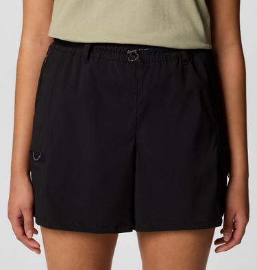 Women's Weekend Rays Boardshorts, Color: Black, image 8