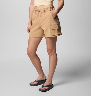 Women's Weekend Rays Boardshorts, Color: Canoe, image 3