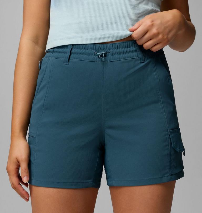 Women's Weekend Rays Boardshorts, Color: Everblue, image 5