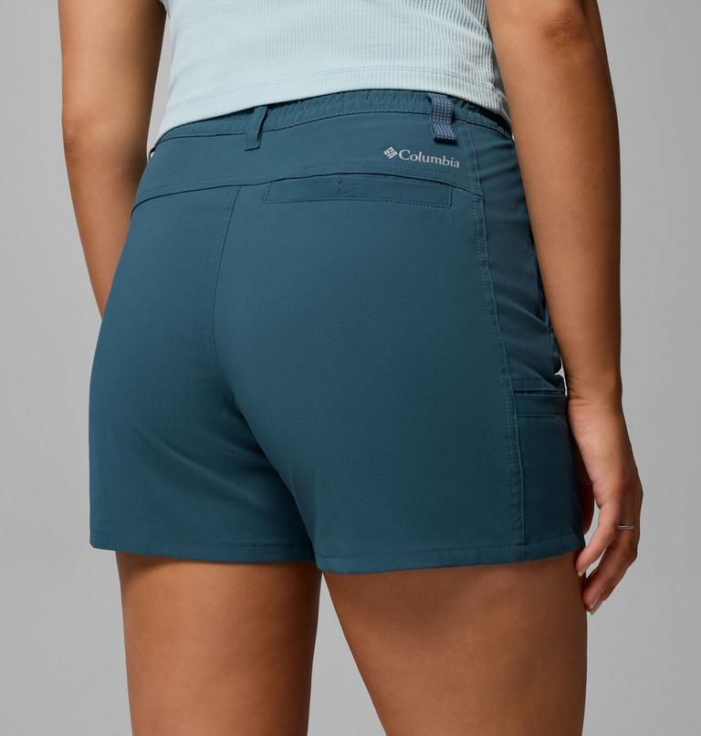 Women's Weekend Rays Boardshorts, Color: Everblue, image 7