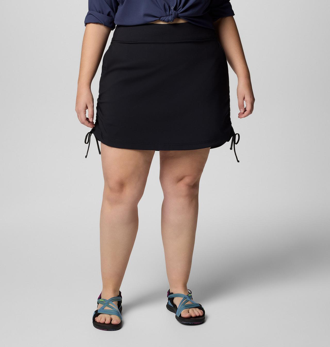 Women's All Seasons™ Ruched Skort - Plus Size 1