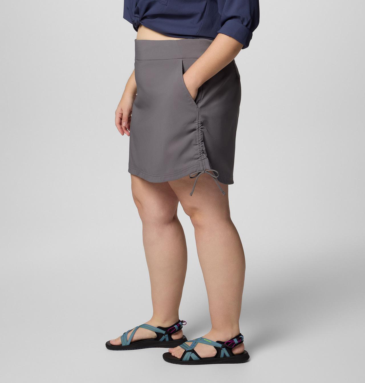 Women's All Seasons™ Ruched Skort - Plus Size 3
