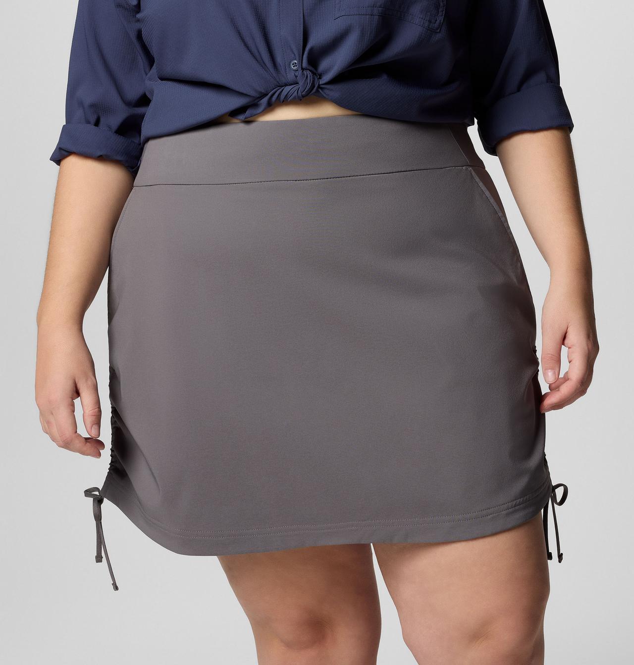 Women's All Seasons™ Ruched Skort - Plus Size 4