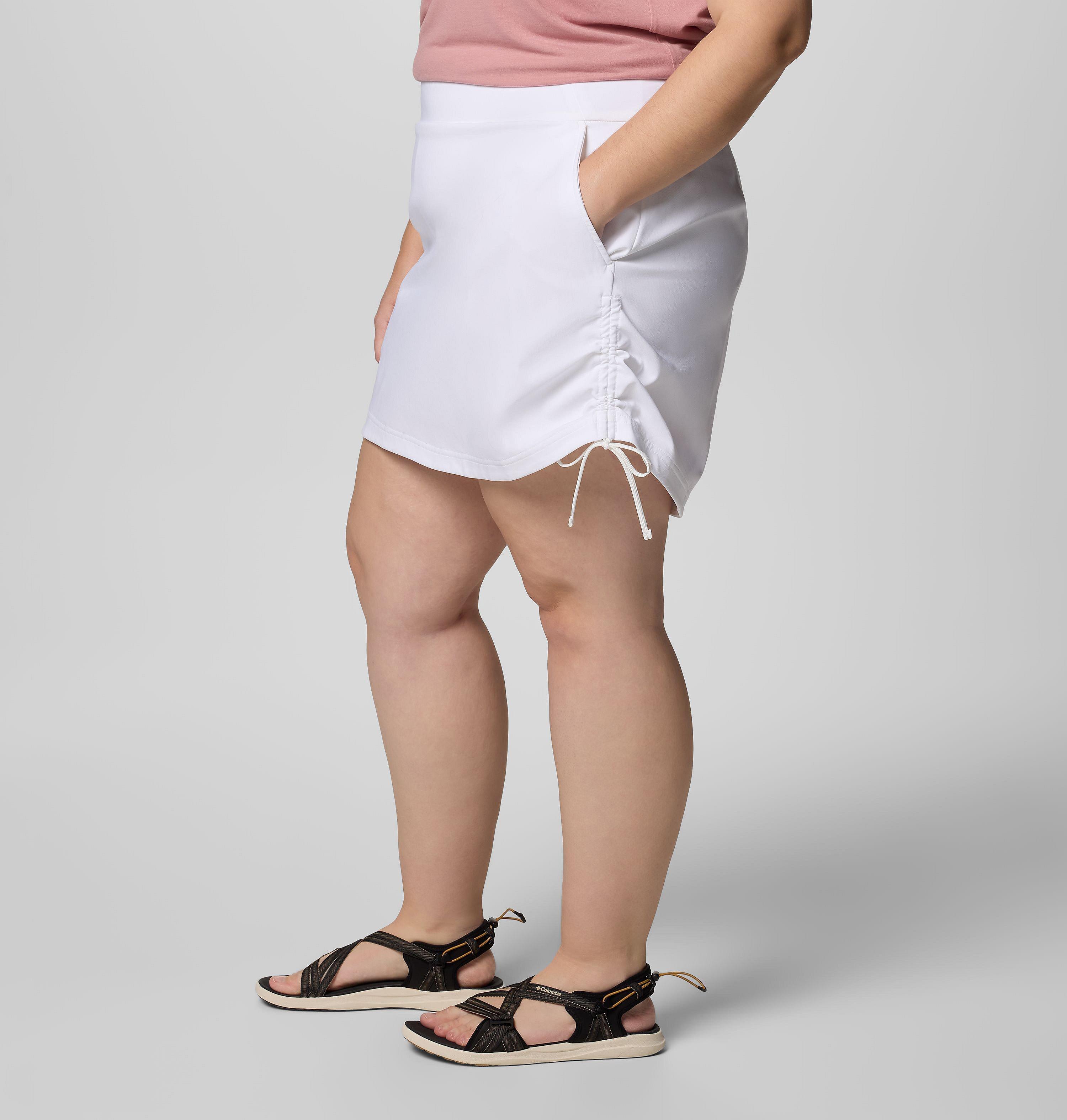 Women's All Seasons Ruched Skort - Plus Size | 100 | 1X 3