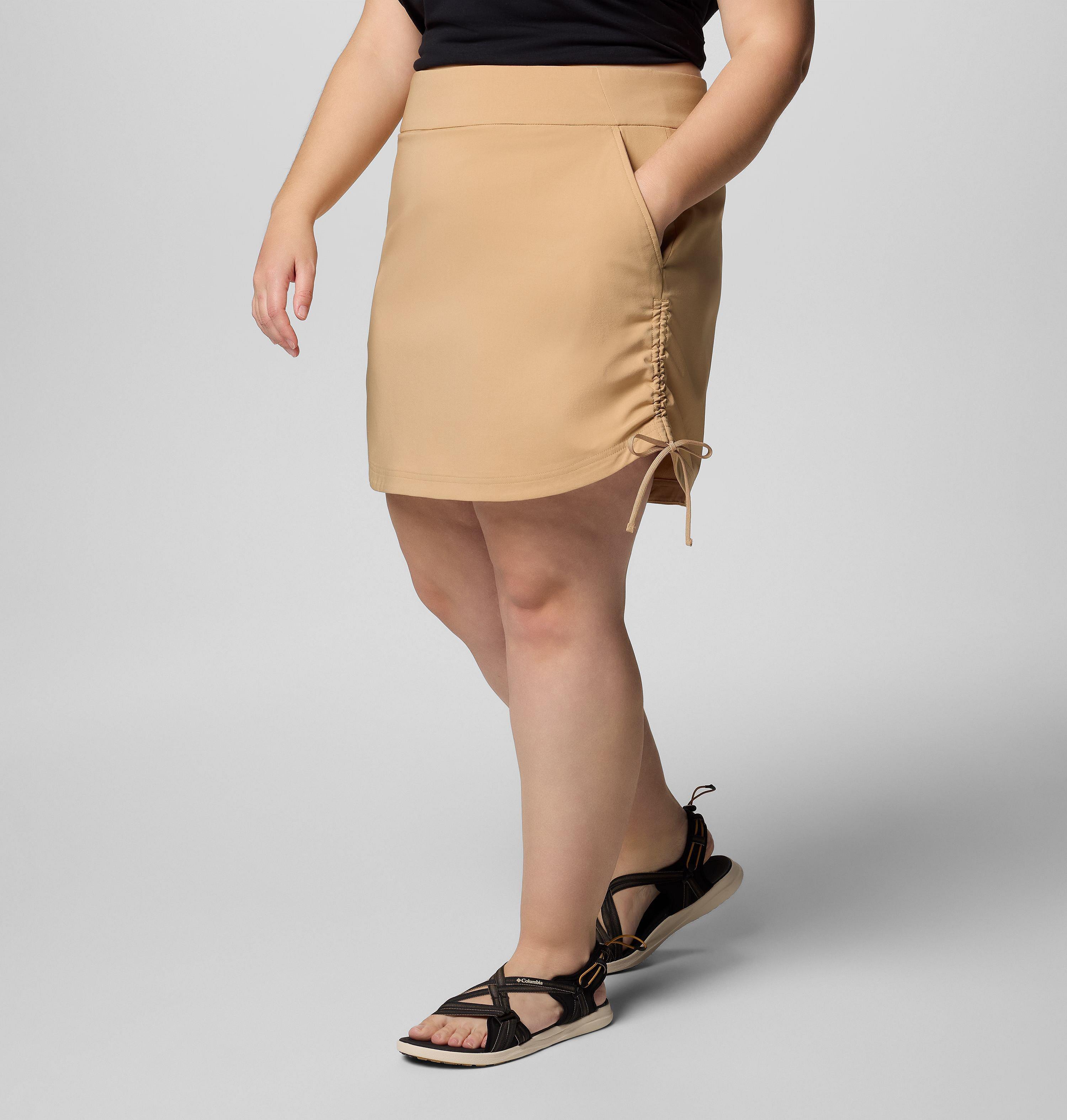 Women's All Seasons Ruched Skort - Plus Size 3