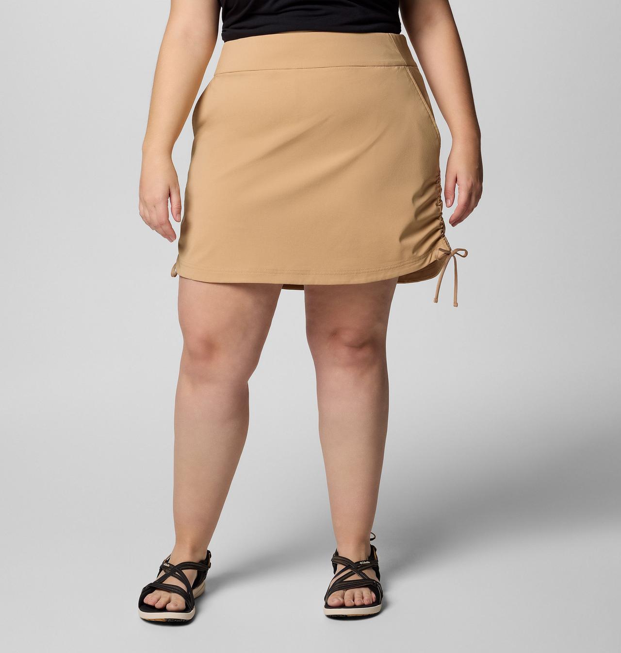 Women's All Seasons™ Ruched Skort - Plus Size 1