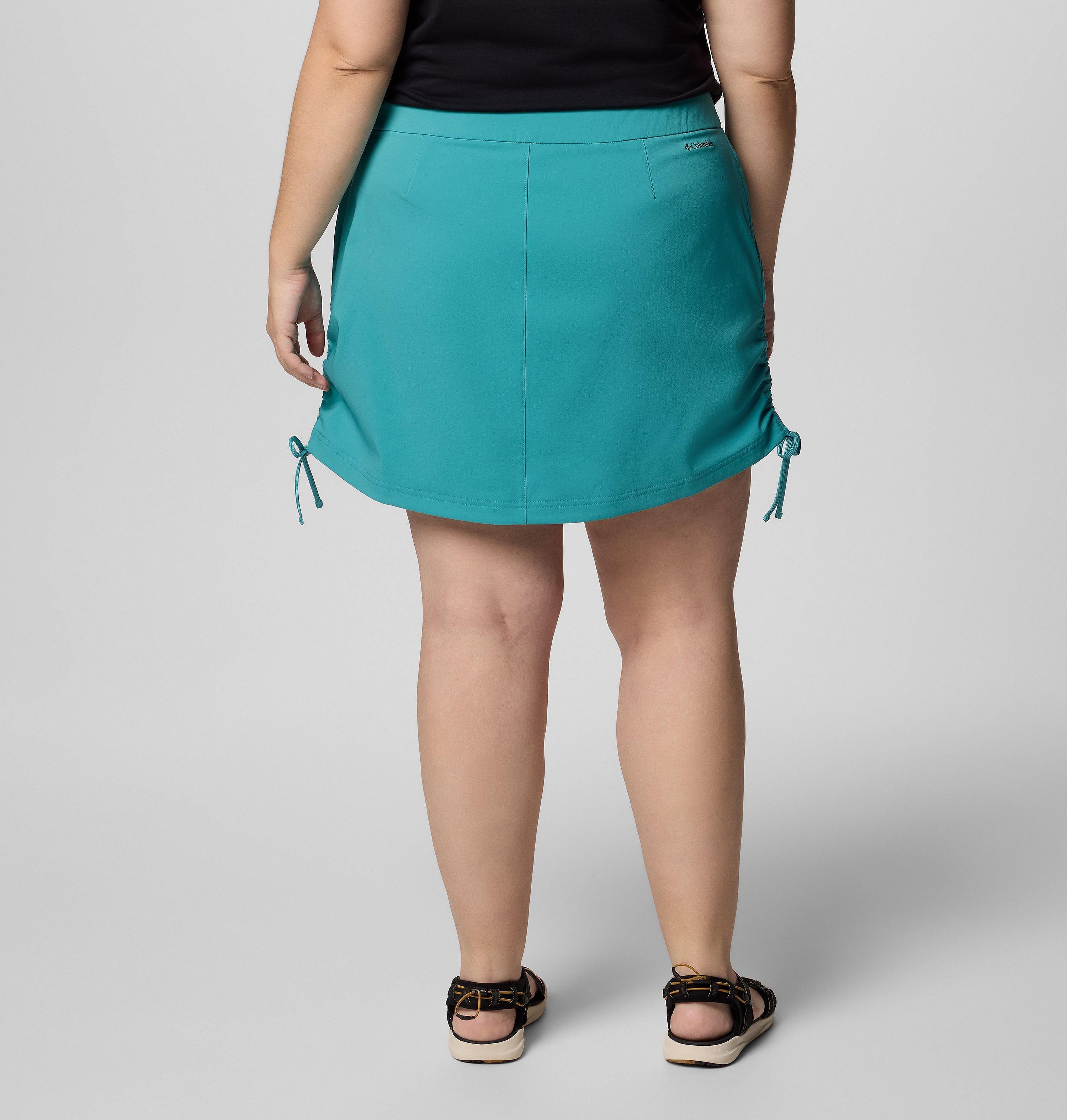 Women's All Seasons Ruched Skort - Plus Size 2