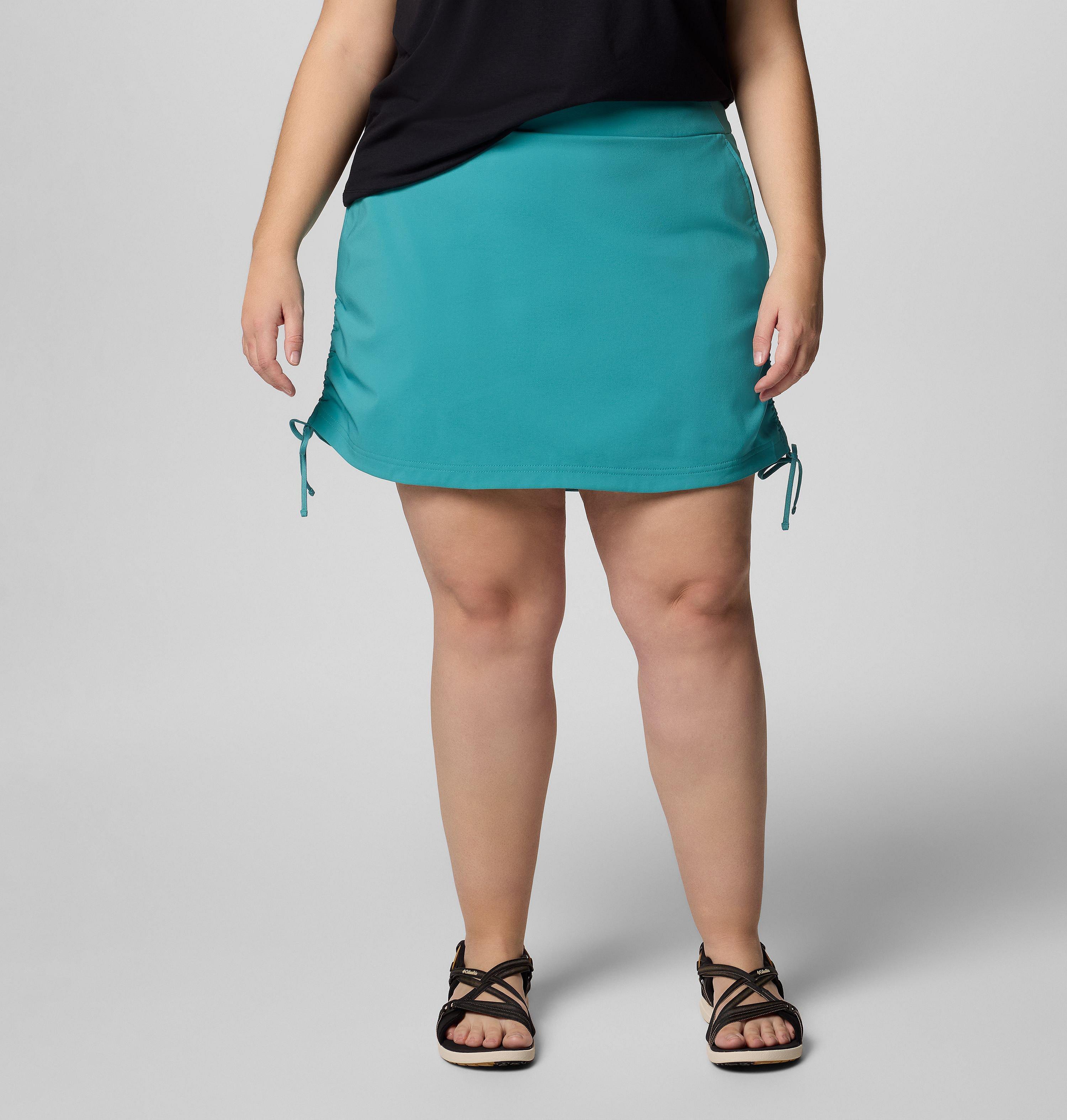 Columbia Women's All Seasons  Ruched Skort - Plus Size-