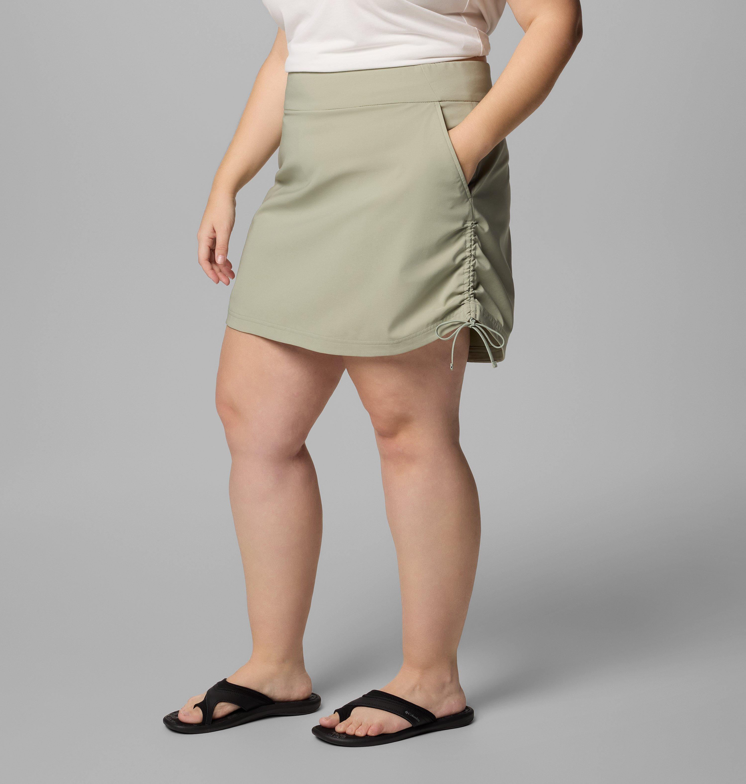 Women's All Seasons Ruched Skort - Plus Size 3