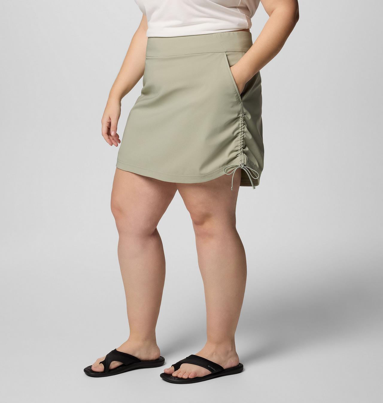 Women's All Seasons™ Ruched Skort - Plus Size 3