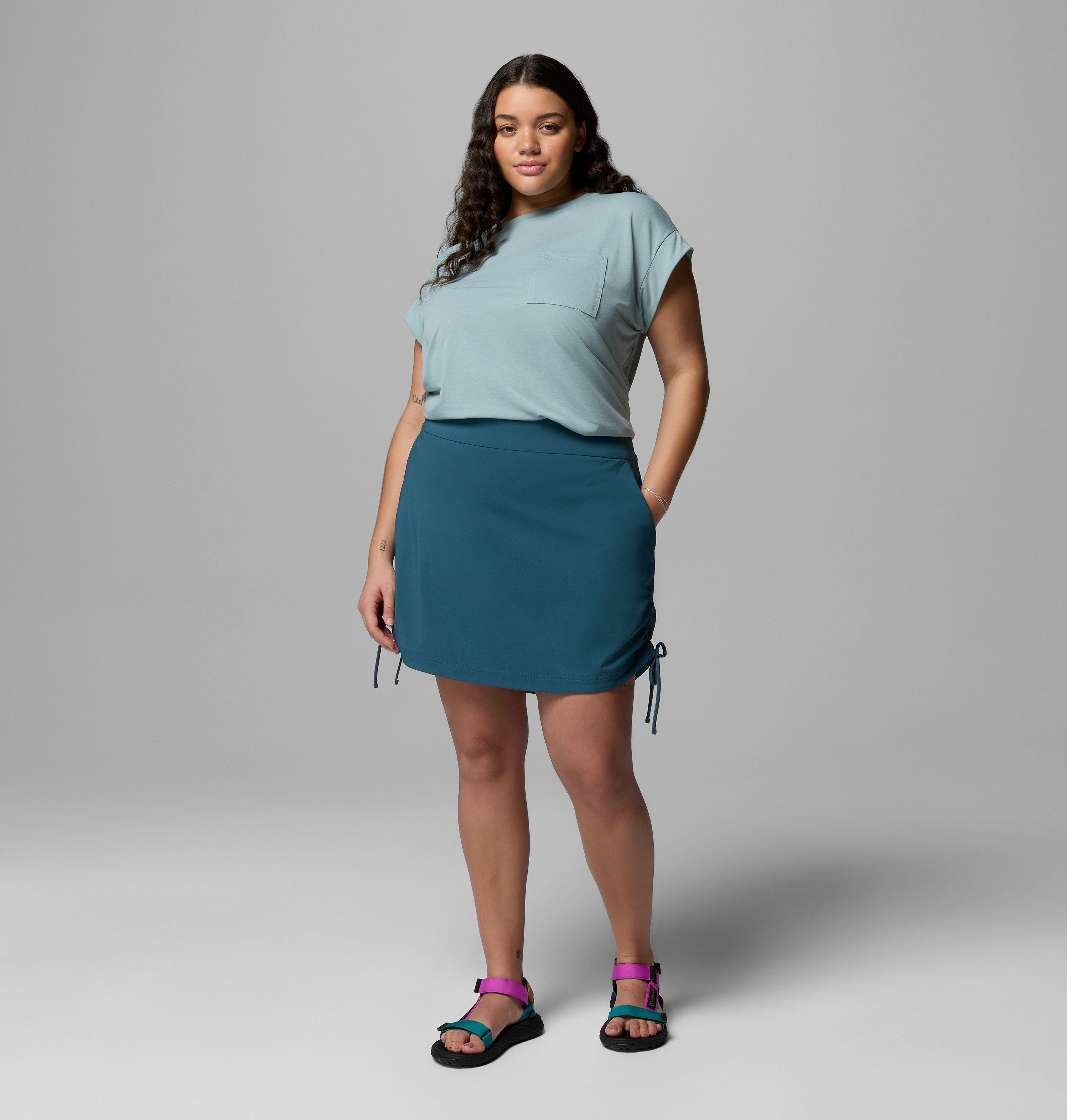 Women's All Seasons Ruched Skort - Plus Size | 429 | 1X 2