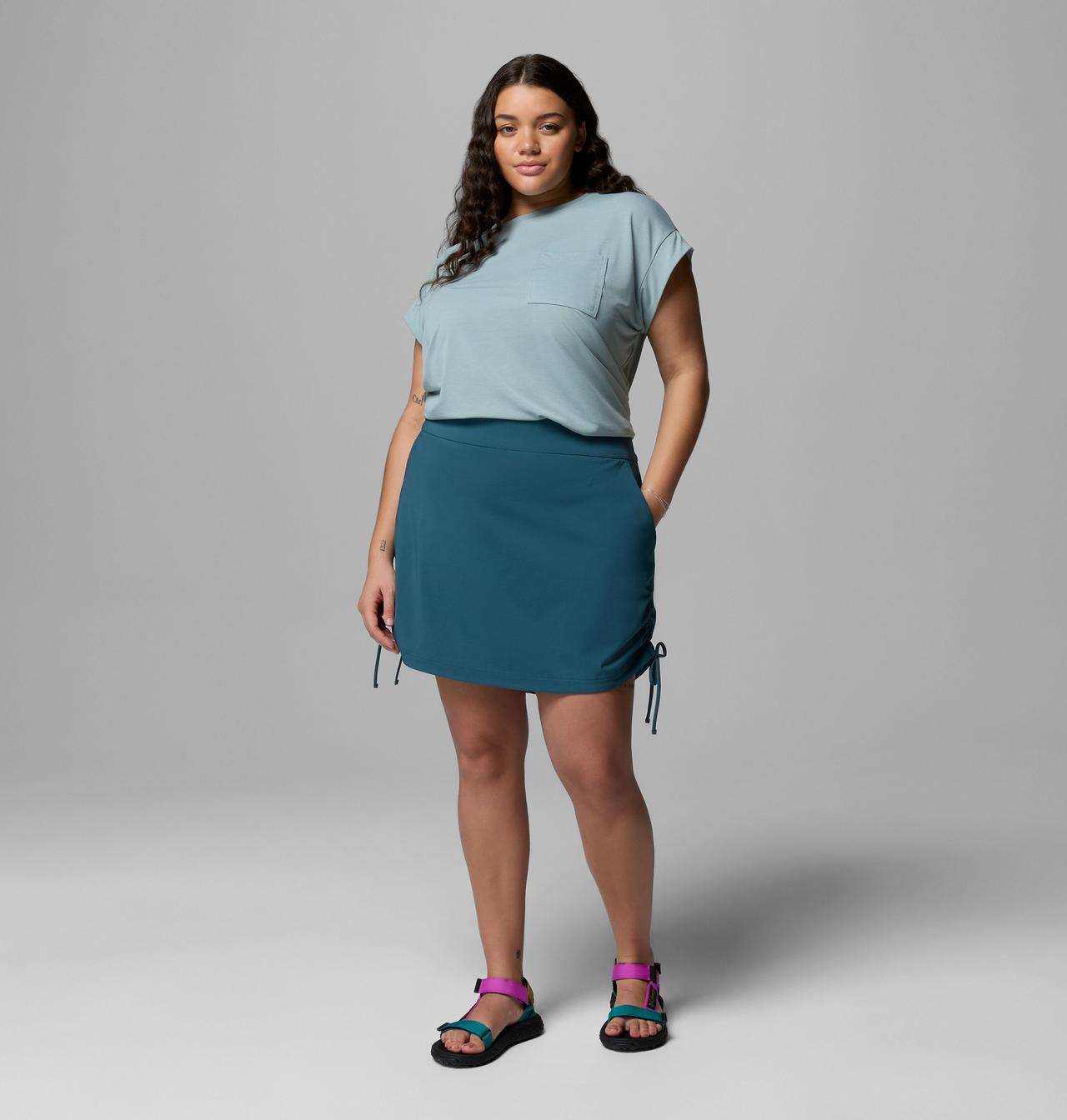 Women's All Seasons™ Ruched Skort - Plus Size | 429 | 2X 2