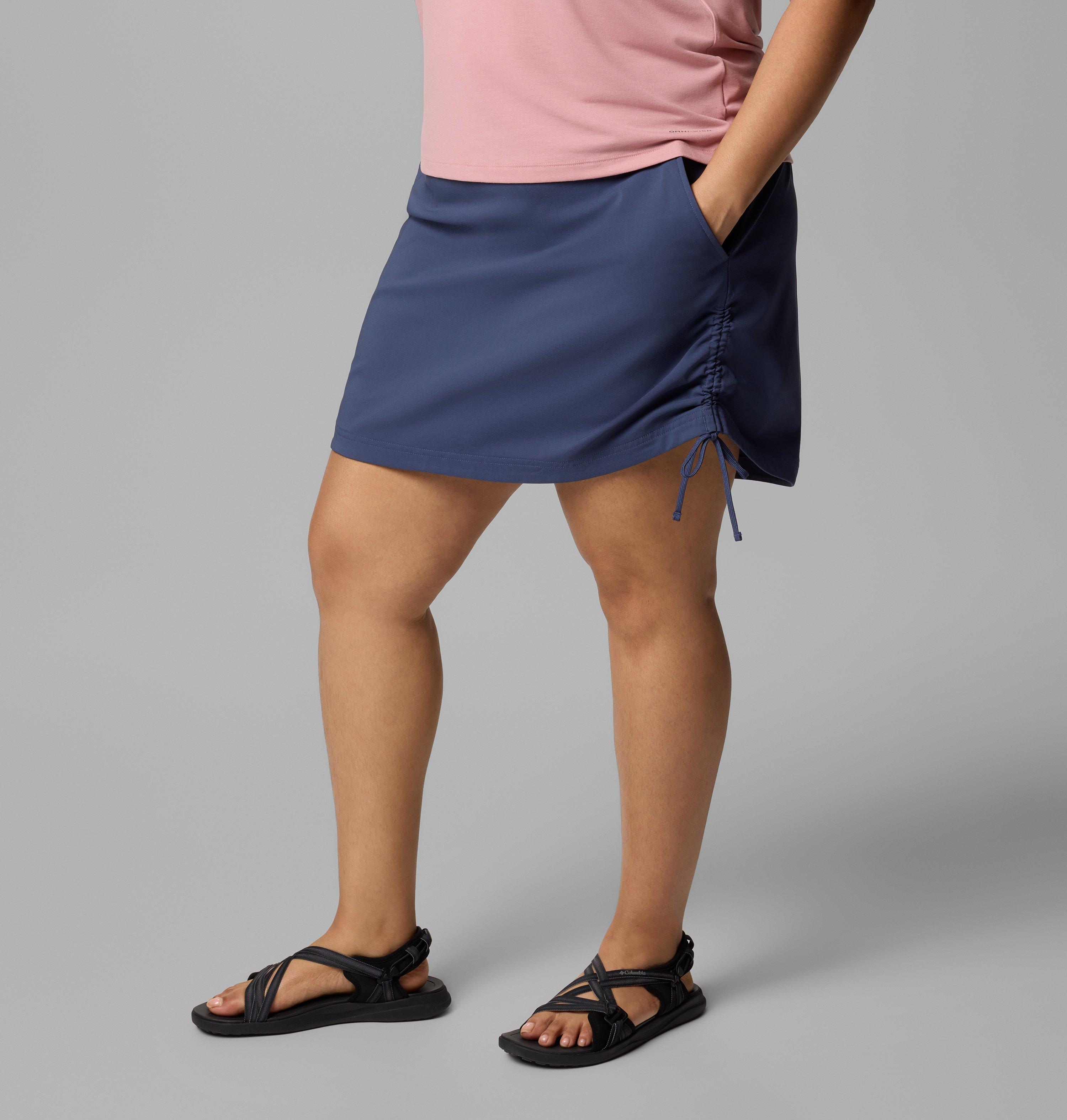 Women's All Seasons Ruched Skort - Plus Size 3
