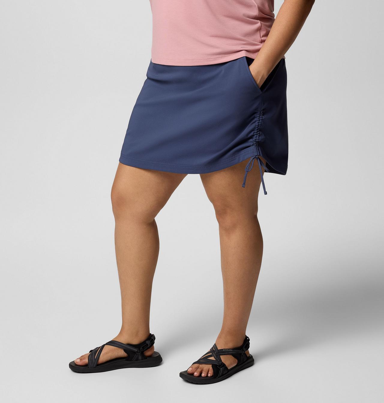 Women's All Seasons™ Ruched Skort - Plus Size 3