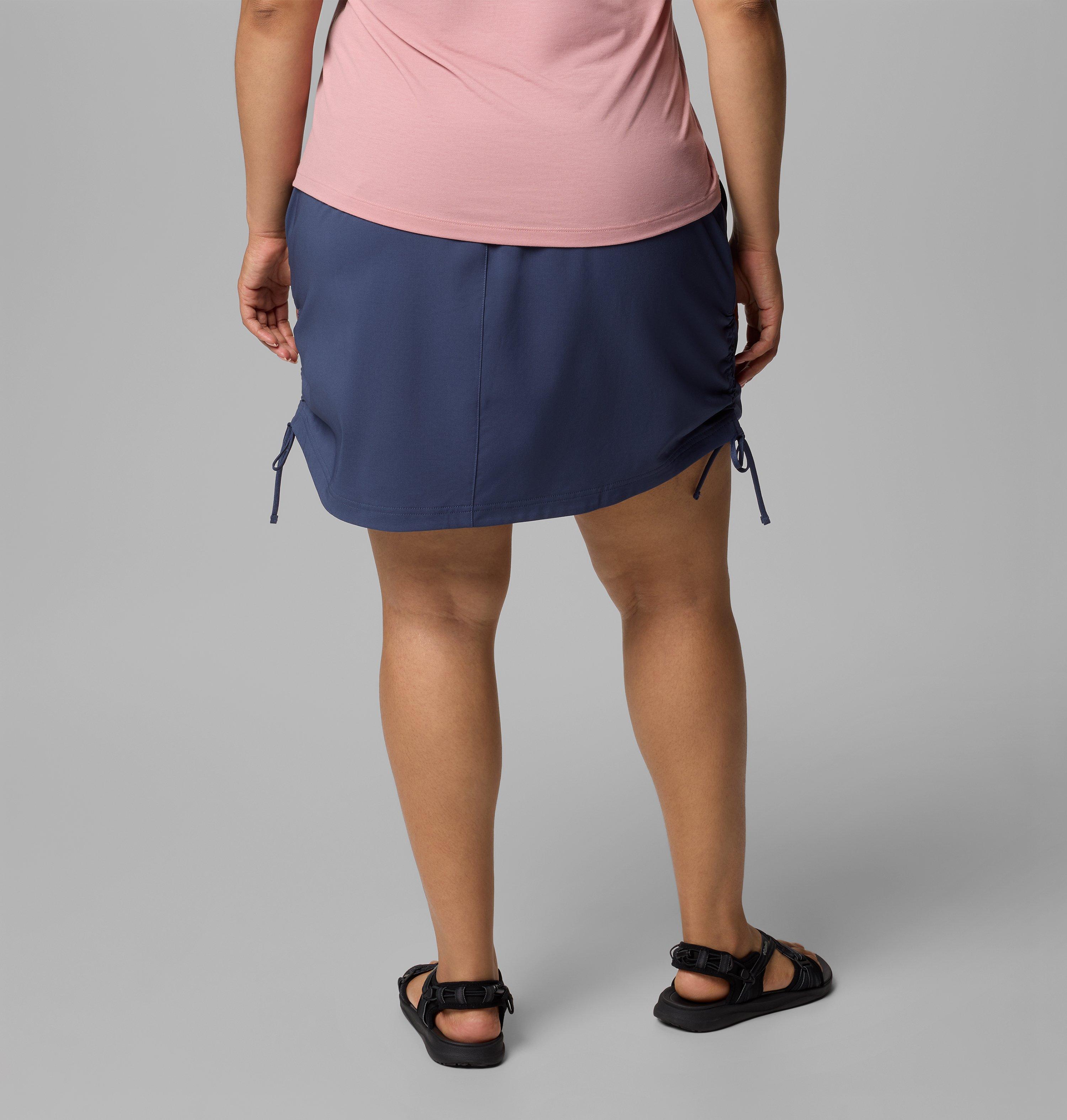 Women's All Seasons Ruched Skort - Plus Size 2