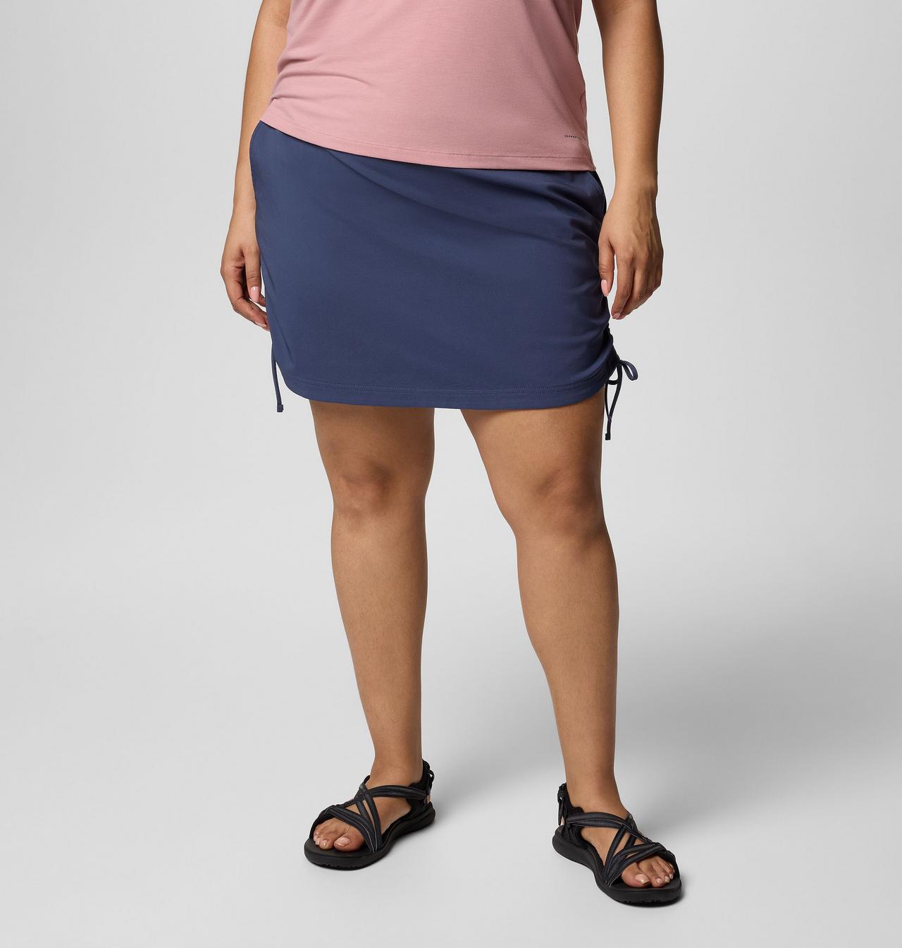 Women's All Seasons™ Ruched Skort - Plus Size 1