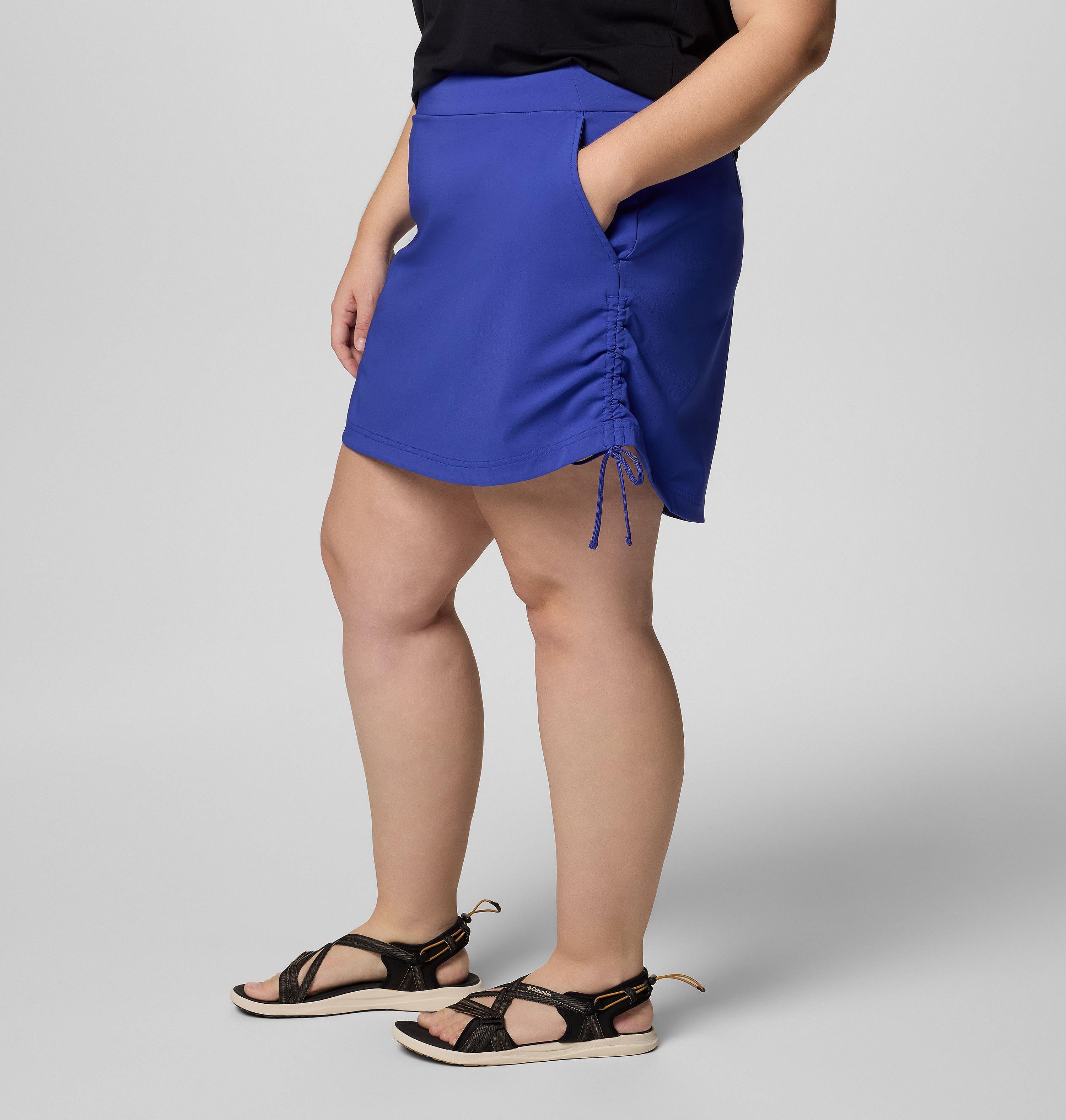 Women's All Seasons Ruched Skort - Plus Size 3