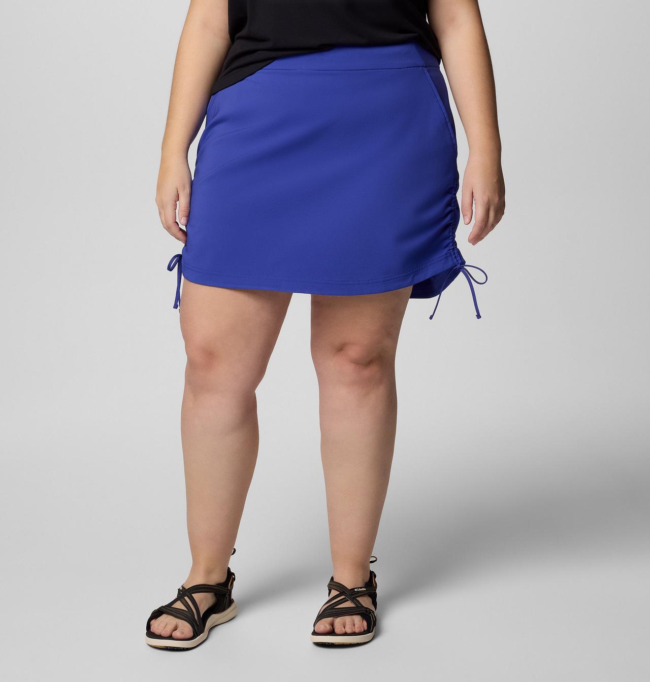 Women's All Seasons™ Ruched Skort - Plus Size 1