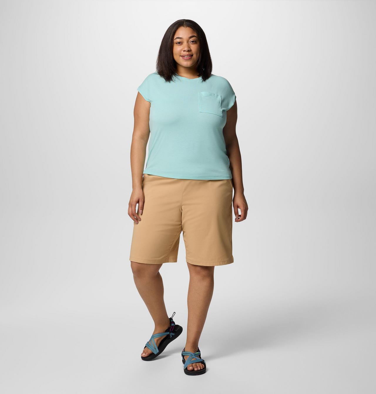 Women's All Seasons™ Long Shorts - Plus Size 7