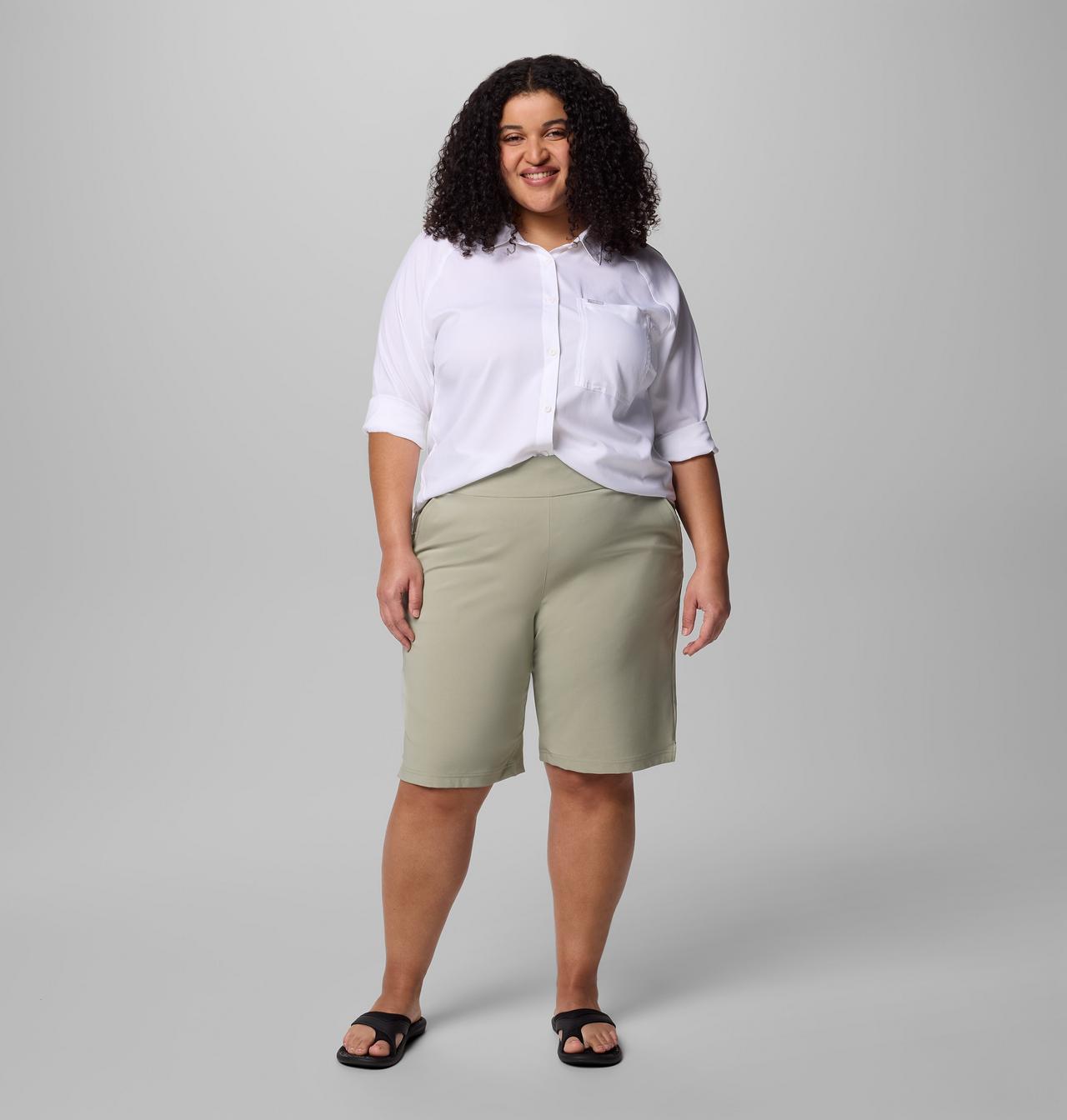 Women's All Seasons™ Long Shorts - Plus Size 7