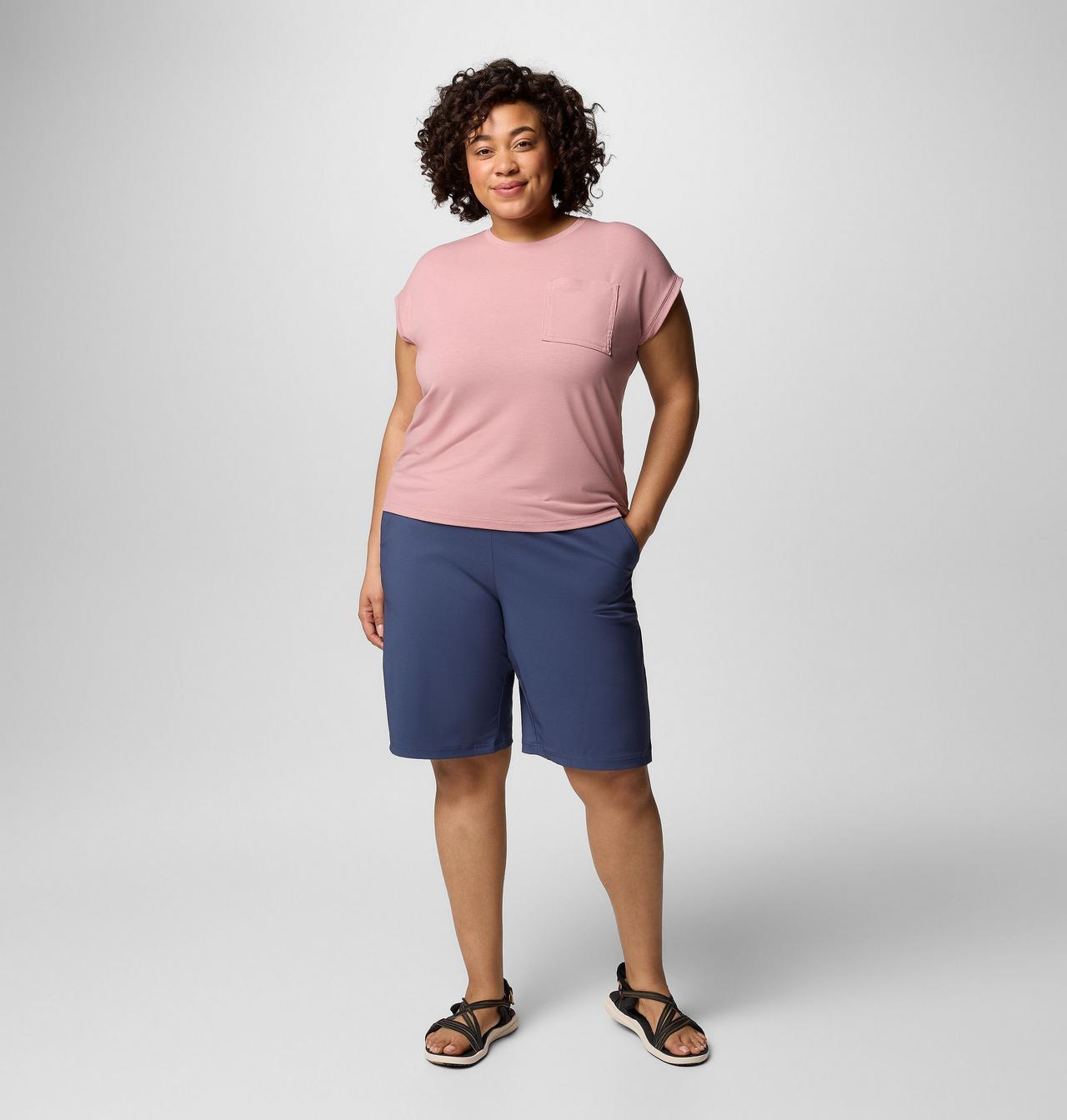 Women's All Seasons™ Long Shorts - Plus Size 7