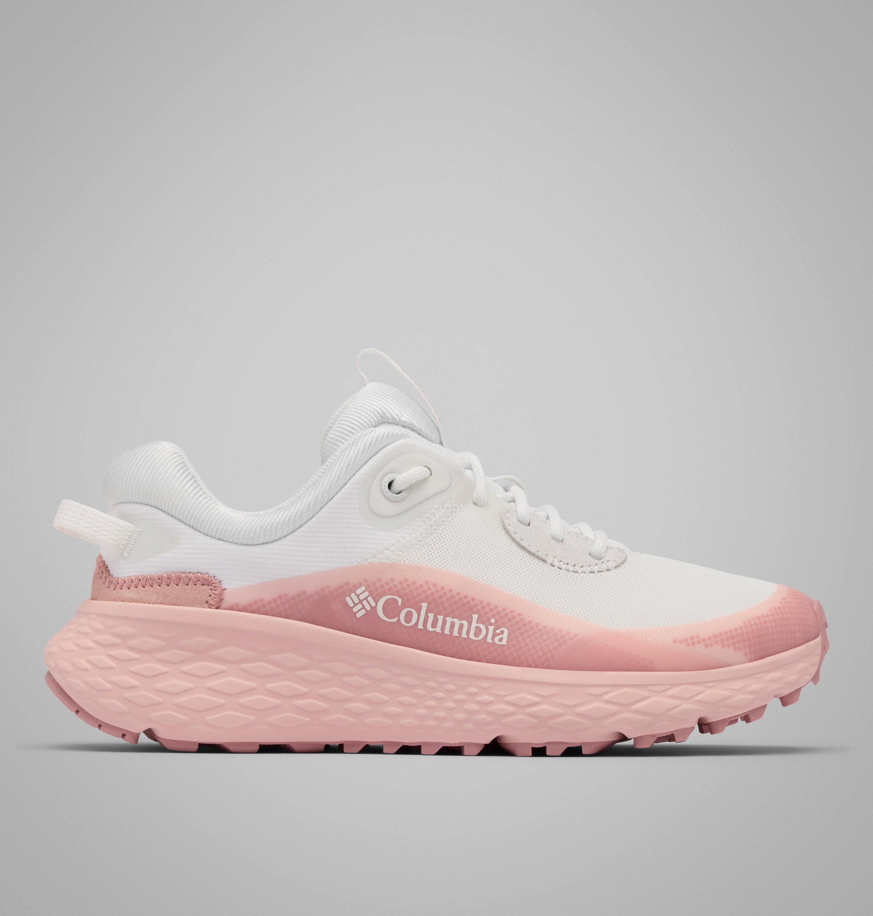Columbia Sportswear Women's White Columbia - Terrastride™ Crz Sneaker - Sea Salt, Pink Haze Size 4.5 Uk