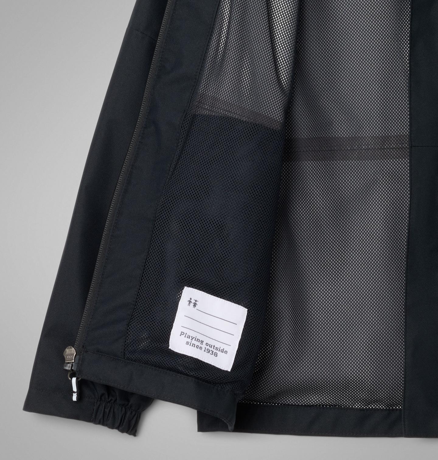 Куртка Columbia Hikebound II Rain Jacket для мальчиков, цвет: Чёрный — фото 2