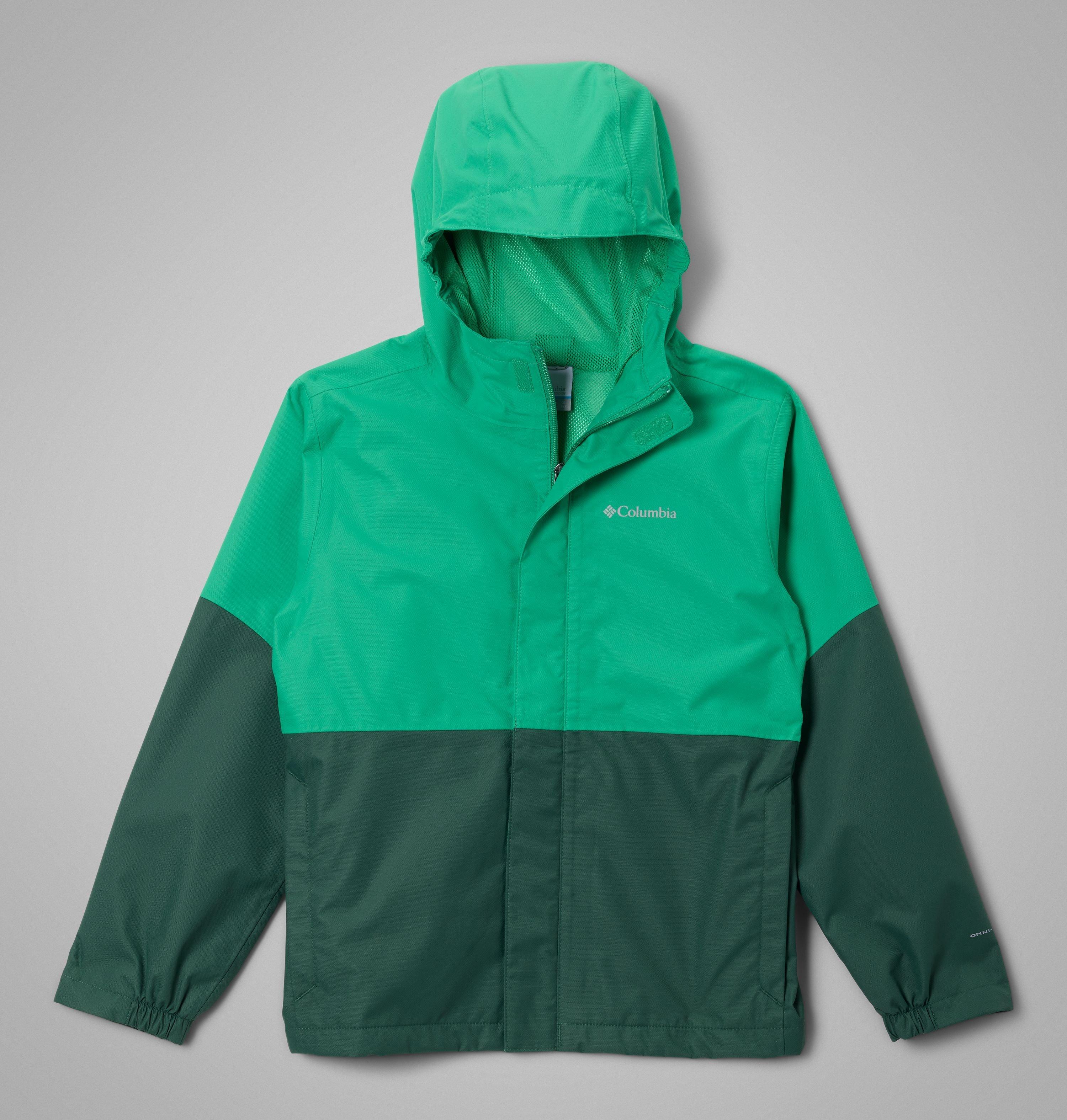 Armada 緑タイダイデザイン防水ジャケット Boys' Hikebound II Jacket | Columbia
